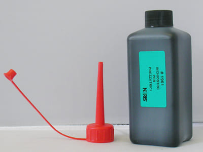 Inchiostro NERO per Timbri in gomma, 250ml, Art.1961  specifico per Carta, Plastica, Vetro, Lamierino